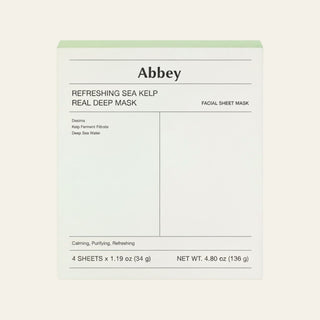 Mascarilla calmante de algas marinas