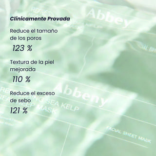 Mascarilla calmante de algas marinas