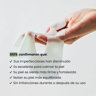 Mascarilla calmante de algas marinas