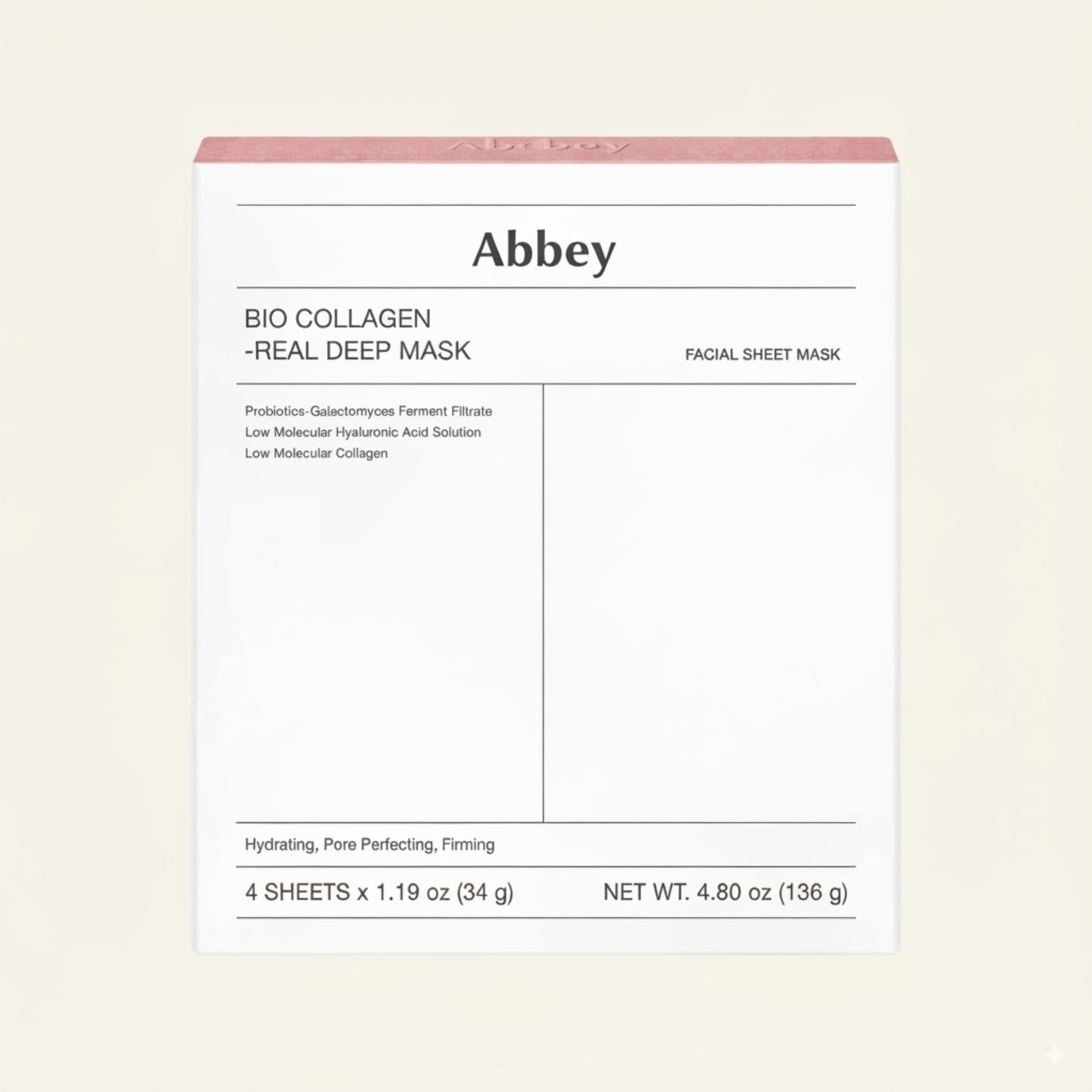 Mascarilla coreana de bio-colágeno