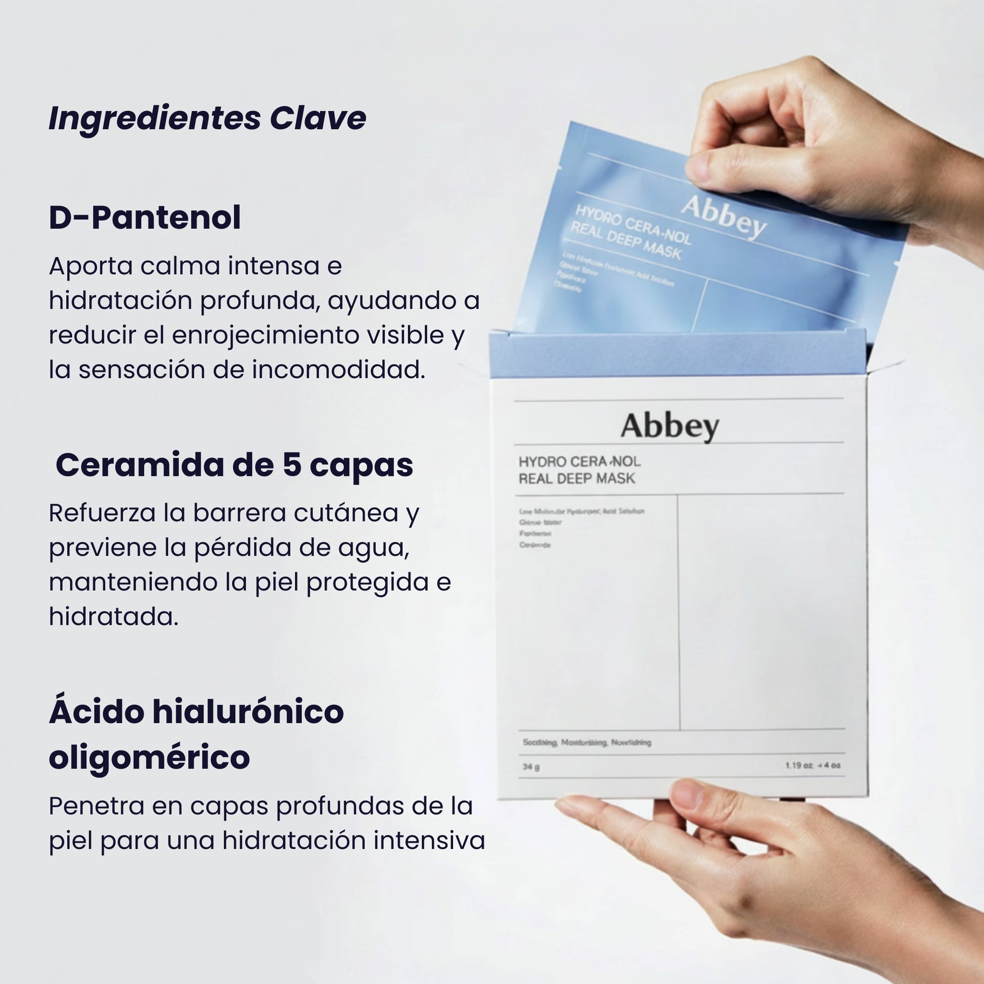 Mascarilla Hidratante con Cera-nol