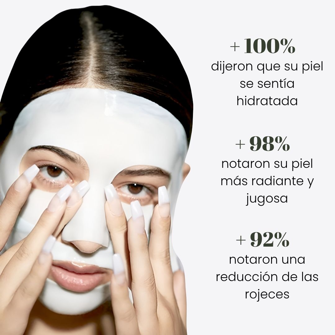 Mascarilla coreana de bio-colágeno