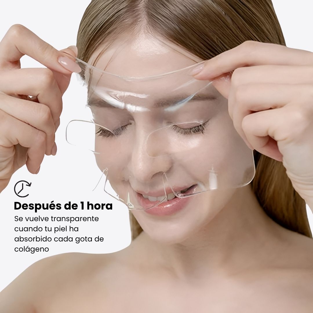 Mascarilla coreana de bio-colágeno
