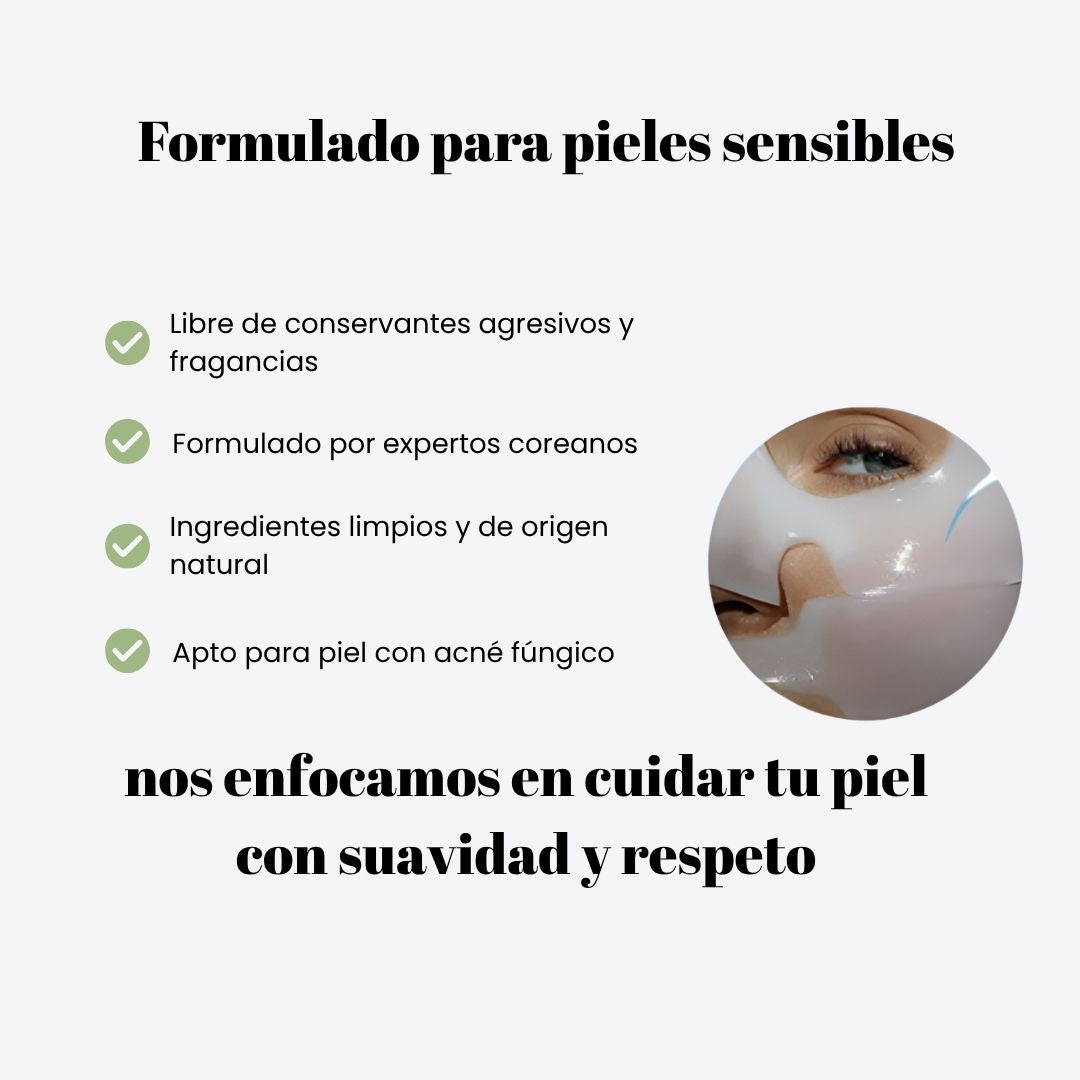Mascarilla coreana de bio-colágeno