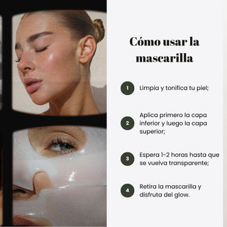 Mascarilla coreana de bio-colágeno