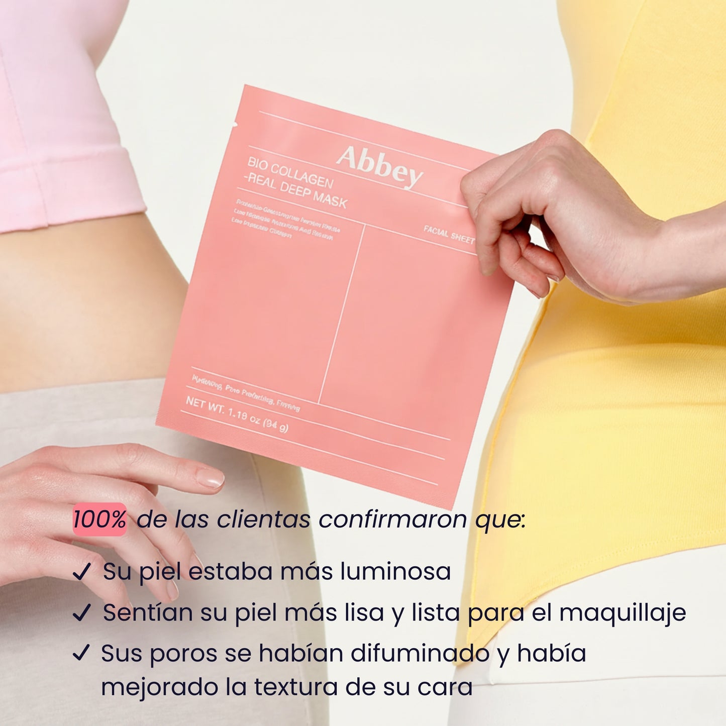 Mascarilla coreana de bio-colágeno